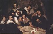 Edouard Manet La Lecon d'anatomie du d Tulp d'apres Rembrandt (mk40) USA oil painting artist